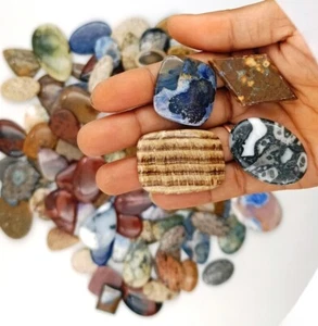 Natural Mix Gemstone Handmade Mix Gemstone Lot Wholesale Lot Stone 72457 - Picture 1 of 6