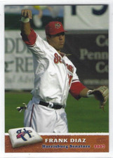2007 Harrisburg Senators (Double-A Washington Nationals) Frank Diaz