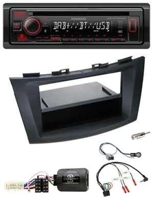 Kenwood Lenkrad CD USB Bluetooth DAB Autoradio für Suzuki Swift Sport ab 2011 sc - Bild 1 von 9