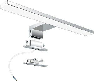 LED Lampada Da Specchio 5W,Luce Specchio Bagno Bianco Neutro 4000K 500Lm,Montagg - Foto 1 di 12