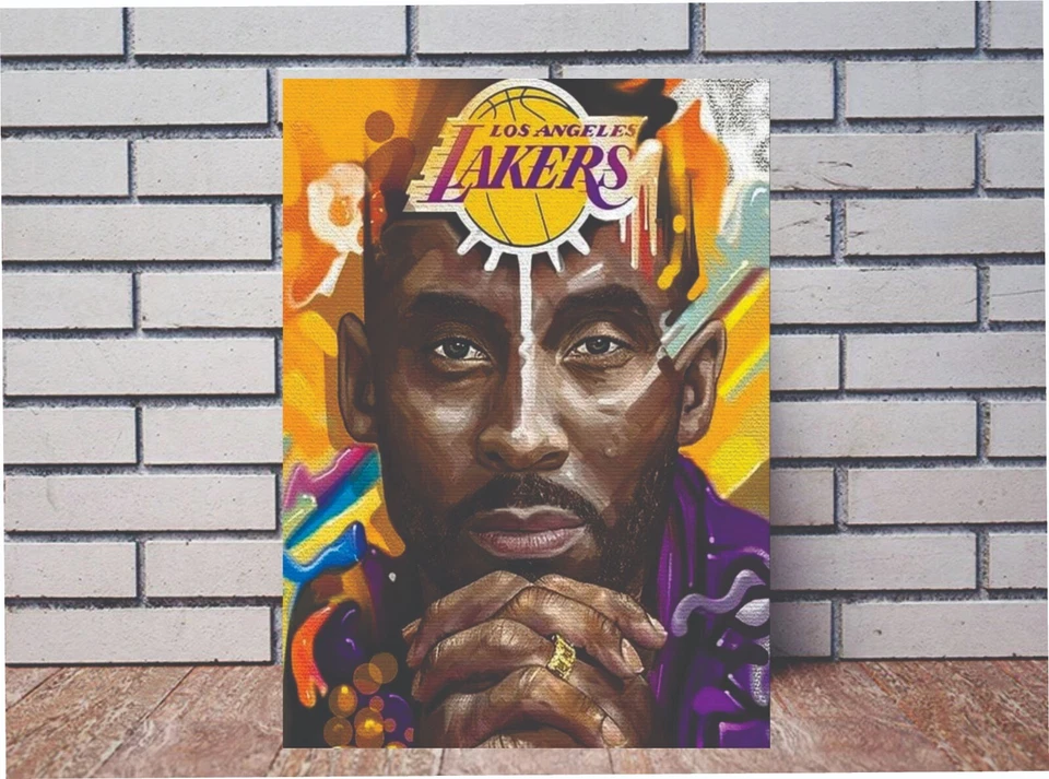 Kobe Bryant Black Mamba Lakers Poster/Print Wall Art Abstract Picture - Image 1 of 1