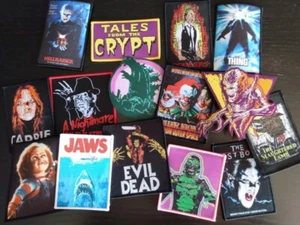 SIE WÄHLEN Menge 10 beliebige Horror Patches - Monster, Halloween, Horrorfilme - Bild 1 von 1