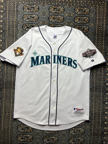 Vtg Mariners Ichiro 2001 Russell Athletic Authentic Jersey Size 48 Cover