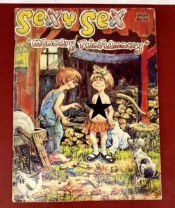 Vintage 1982 ☆ Sexy Sex ☆ Alternative Cover of Sex to Sexty Comic Book - Bild 1 von 6