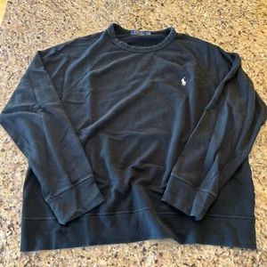Polo Ralph Lauren Pullover Casual Crewneck Sweatshirt - Mens Large L - Black - Picture 1 of 4
