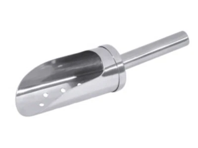 Eisschaufel klein gelocht Edelstahl Cocktails Shaken Mixen Bar Cocktail Shaker