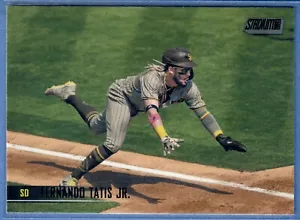 Fernando Tatis Jr 2021 Stadium Club Black Foil #292 Padres SP - Bild 1 von 2