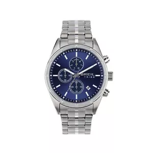 Mens Wristwatch BREIL Tribe CAPTAIN EW0692 Chrono Stainless Steel Blue - Picture 1 of 3