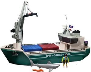Playmobil Frachtschiff mit Verladekran 5253 (2012) - Bild 1 von 6