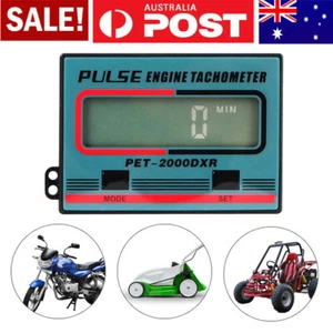 Induction Chain Saw Tachometer for 2-stroke 4-stroke Fuel Gasoline Engines AU - Picture 1 of 12