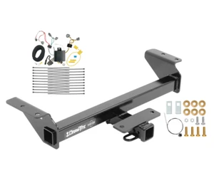 Trailer Tow Hitch For 16-23 Toyota Tacoma All Styles w/ Wiring Harness Kit - Picture 1 of 9
