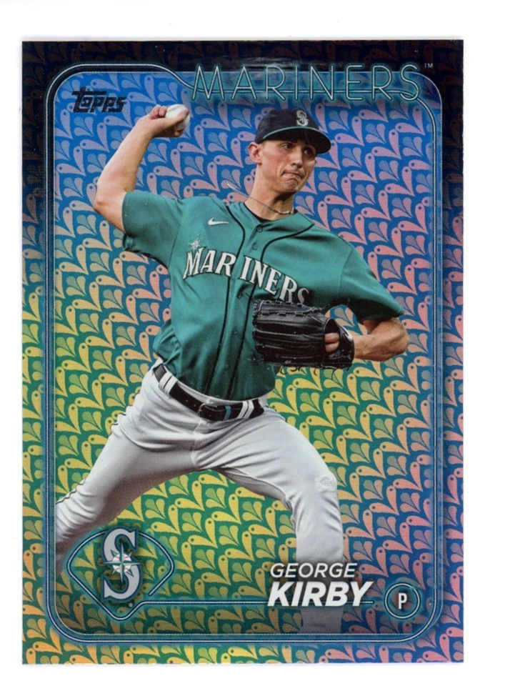 2024 TOPPS SERIES 1 EASTER HOLIDAY GEORGE KIRBY #75 SEATTLE MARINERS - Image 1 of 1