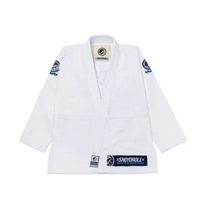 Shoyoroll Gi Safire Competitor JIU JITSU Kimono 450 GSM mit Tasche schwarz-weiß - Bild 1 von 11