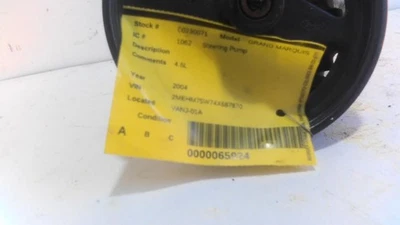 Power Steering Pump Fits 03-11 LINCOLN & TOWN CAR 248745 - Image 1 of 4