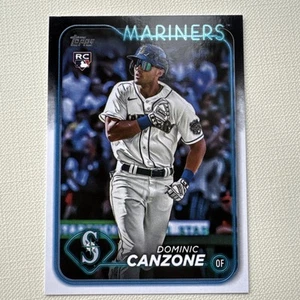 ⭐🦄 2024 Topps Serie 1 - Dominic Canzone #195 RC Seattle Mariners DE coche de novato - Imagen 1 de 2