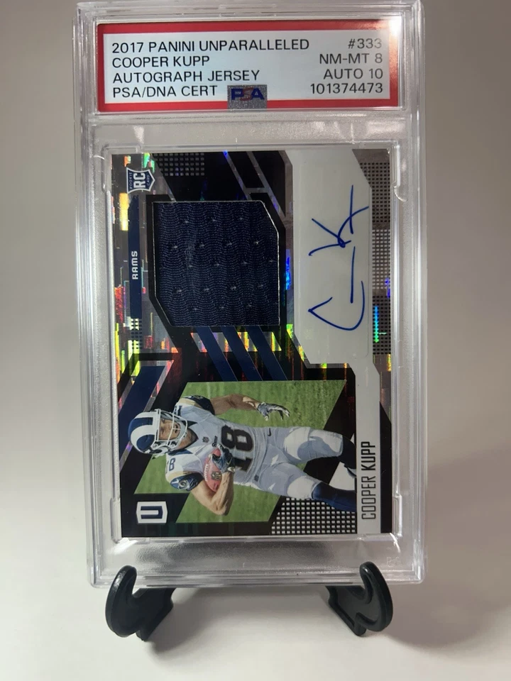 2017 Panini Unparalleled - RPS Rookie Jersey Autographs Cooper Kupp #333 /99 - Image 1 of 2