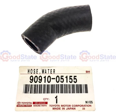 Genuine Toyota LandCruiser FJ43 2F 4.2 Petrol Oil Cooler Lower Water Pump Hose - Image 1 of 2