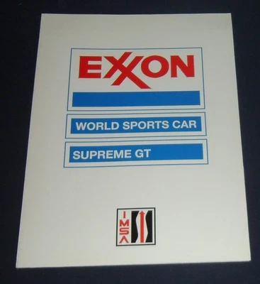 1996 IMSA Exxon World Sports Car Supreme GT Press Kit - Image 1 of 3