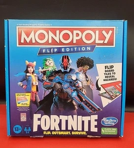 MONOPOLY Flip Edition: Fortnite Brettspiel - Bild 1 von 6