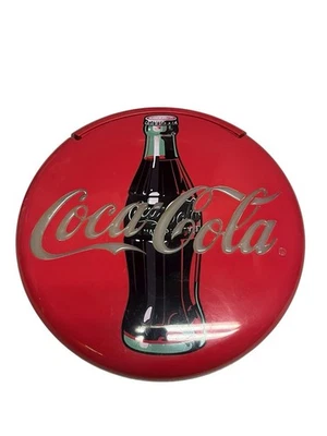 VINTAGE  Coca-Cola Bottle Cap Wall Phone Red Landline Telephone Retro Decor - Image 1 of 4