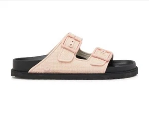 Birkenstock 1774 Arizona Raffia Sandal - Picture 1 of 8