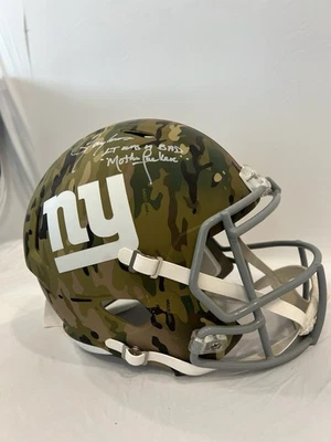 Lawrence Taylor Gigantes Eclipse Lunar Auténtico Bad Motha Effer Tamaño Completo con Certificado de Autenticidad Foto 1 de 4