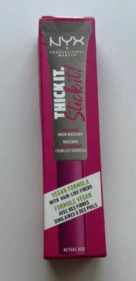 Máscara de pestañas espesante vegana NYX Thick It Stick It TISI02 rubia fresca Foto 1 de 3