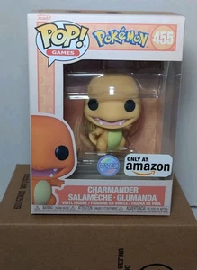 Funko Pop Games: Pokemon - Charmander - Softcolor Exclusive (New) - Picture 1 of 7