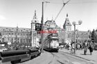 PHOTO  1990 NETHERLANDS AMSTERDAM TRAM GVBA AMSTERDAM CS TRAM NOS 676 ON ROUTE N