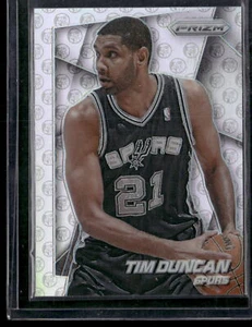 2014-15 Panini Prizm #4 Tim Duncan SP SILVER - Picture 1 of 2