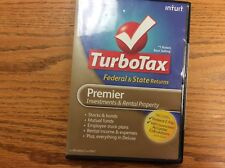 2009 TurboTax Federal Premier w/State Investments - Rental Owners New sealed CD