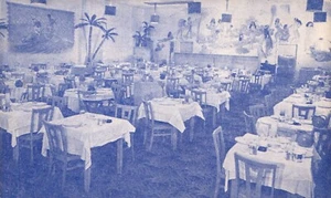 Interior View of Curry's Restaurant Miami Beach, FL Vintage Postcard Unposted - Picture 1 of 2
