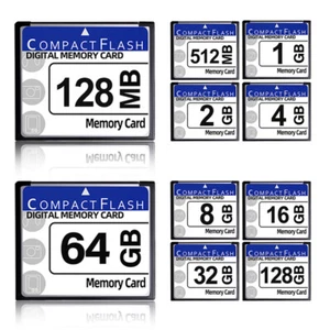 10Pcs 1/2/4/8/16/32/64GB CF Memory Card Compact Flash Digital Camera Computer - Picture 1 of 6