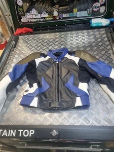 Akito Bikers Leather Jacket Size UK 42,EU 52,Used - Picture 1 of 20