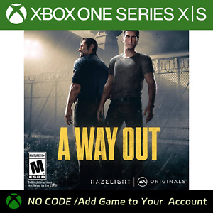 A Way Out Xbox One Series X|S No Code