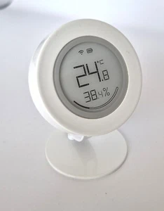 Détecteur de température et d'humidité intelligent design Zigbee Alexa Google - Bild 1 von 6