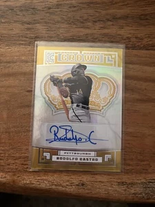 2022 Panini Capstone Crown Silver Rodolfo Castro Auto #C-CA - Picture 1 of 2