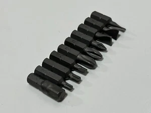 Craftsman 10pc NEW NOS Screwdriver Flat Phillips Torx  Bit Set in Sealed Plastic - Picture 1 of 5