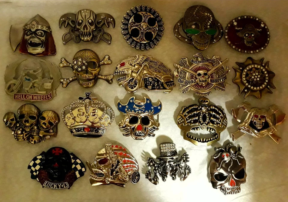 Buckle Gürtelschnalle Gürtel Schnalle Totenkopf Buckles TOP ANGEBOT UND AUSWAHL