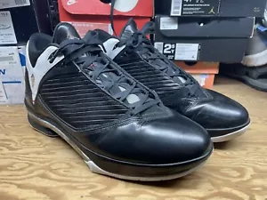 Air Jordan 2009 Black White 343084062 pre owned size 12 - Picture 1 of 13