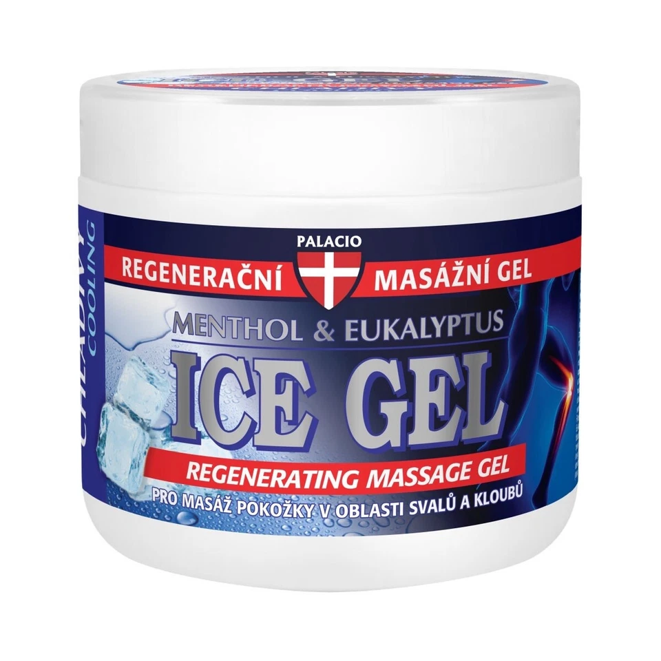 Palacio Ice Gel kühlendes Massage Gel Kühl Eis Muskelentspannung Menthol Sport