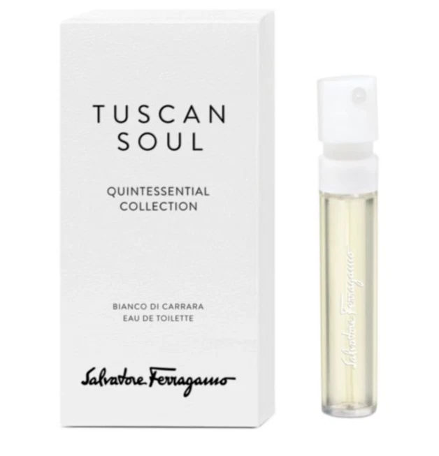 Salvatore Ferragamo Tuscan Soul Bianco Di Carrara Eau De Toilette muestra 1,5 ml Foto 1 de 1