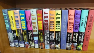Lot 15 J. D. Robb in Death Series Books by Nora Roberts Hardcover First Edition - Picture 1 of 16