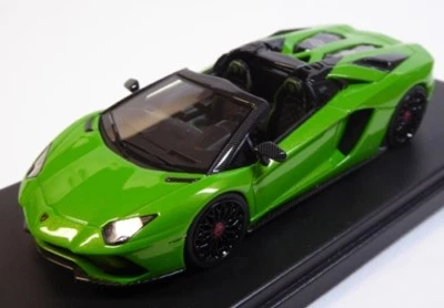 LAMBORGHINI AVENTADOR S ROADSTER VERDE MANTIS Looksmart LS482D - Immagine 1 di 2