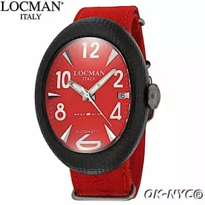 LOCMAN NUEVO Carbon Swiss Movimiento Mecánico Unisex Reloj REF 101, 40 mm x 56 mm - Imagen 1 de 9