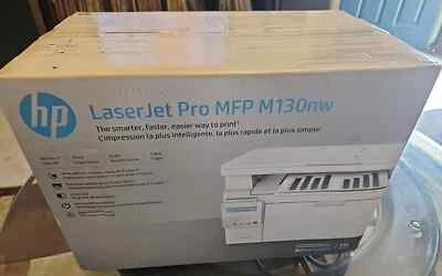 NEW HP Laserjet Pro M130NW All-in-One Wireless Laser Printer - Image 1 of 2