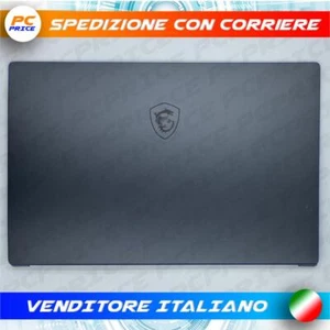 COVER LCD PER NOTEBOOK MSI PS63 MS-16S1 MS-16S2 NERO BORDO BLU GRADO B - Imagen 1 de 2
