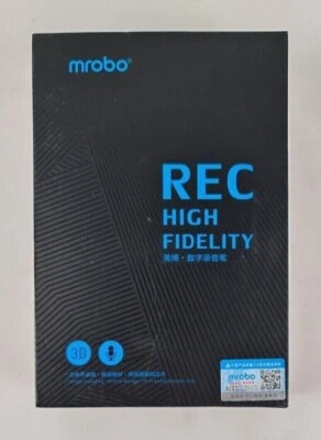 Mrobo Digital Voice Recorder RV-19 16GB Built-In Memory - New in Open Box - - Image 1 of 4