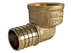 5 Pcs XFITTING 1 Inch Pex x 1 Inch Female NPT Elbow - Picture 1 of 5