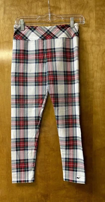 Vineyard Vines Girls Size XL (16) Plaid Leggings - Image 1 of 4